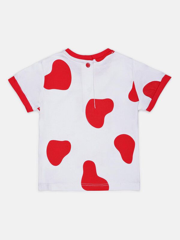 Set Of Printed T-Shirt And Shorts image number 1